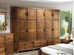 Guarda Roupa Armario Roupeiro Woods Artes Industriais Montreal 102 10 Portas 2.53 m COM FRETE GRATIS 